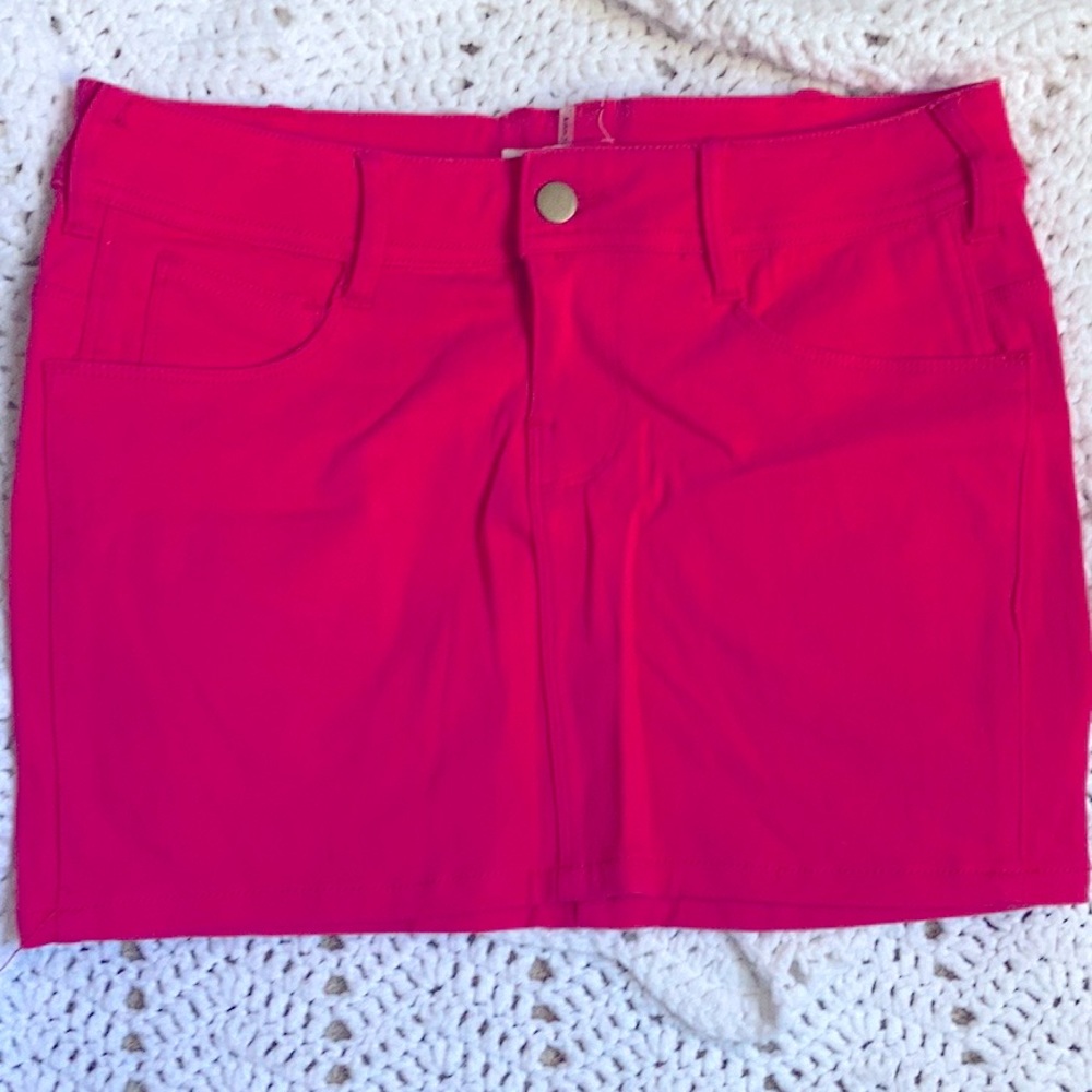 Style Book Pink Mini Skirt